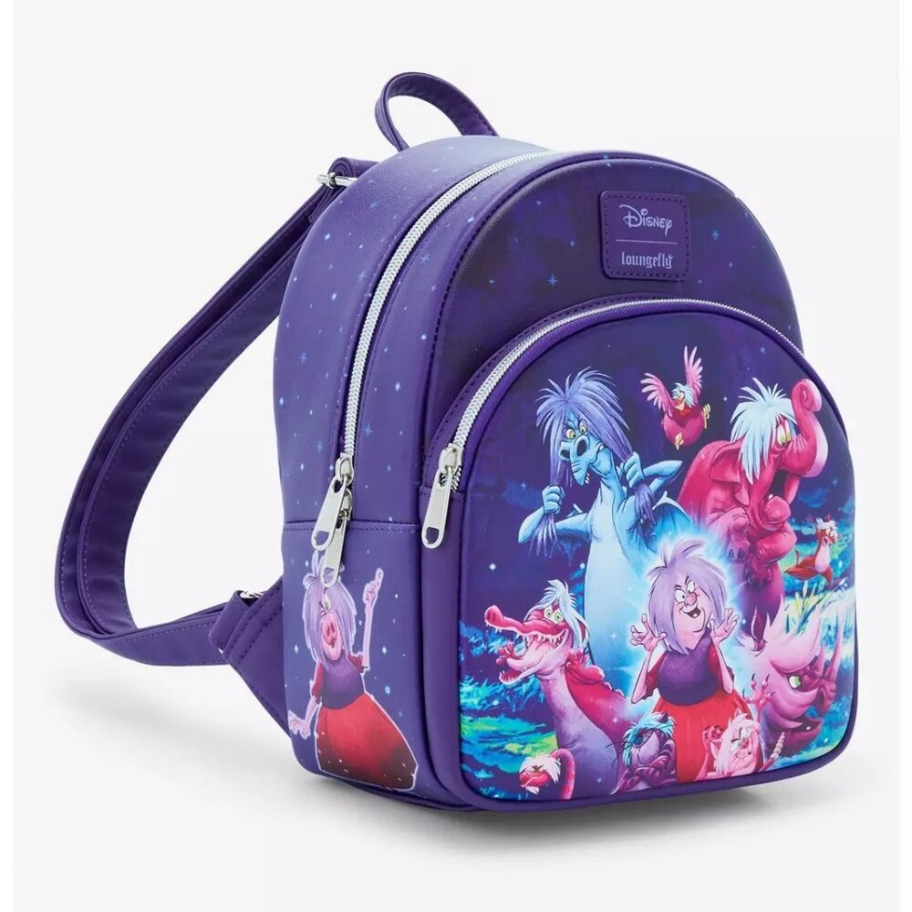 Loungefly The Sword In The Stone Madam Mim Forms Mini Backpack New Hard to Find - Picture 4 of 5